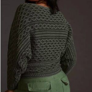 Pilcro Cable Knit Sweater